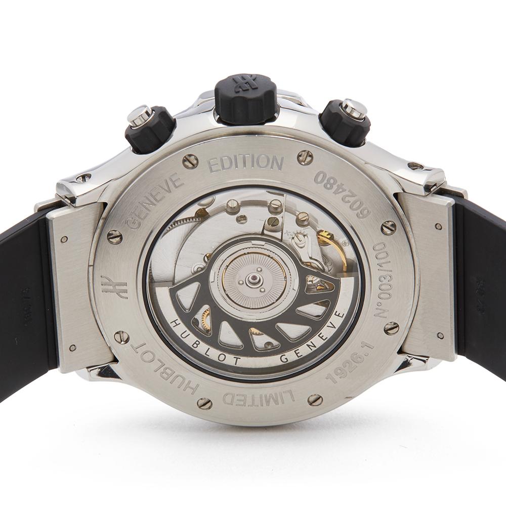 Hublot Super B Anniversary Fly Back Stainless Steel 1926.1 In Excellent Condition In Bishop's Stortford, Hertfordshire