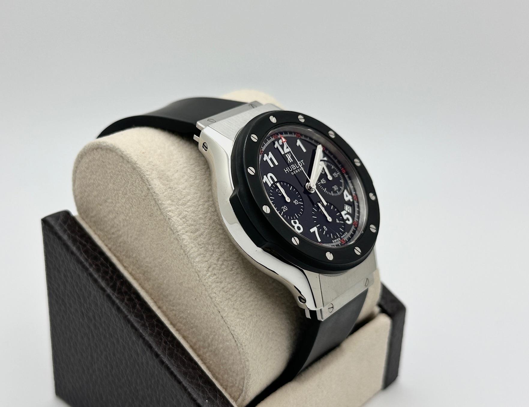 Hublot Super B Black Magic Chronograph 1926.10 42mm Edelstahl Herren