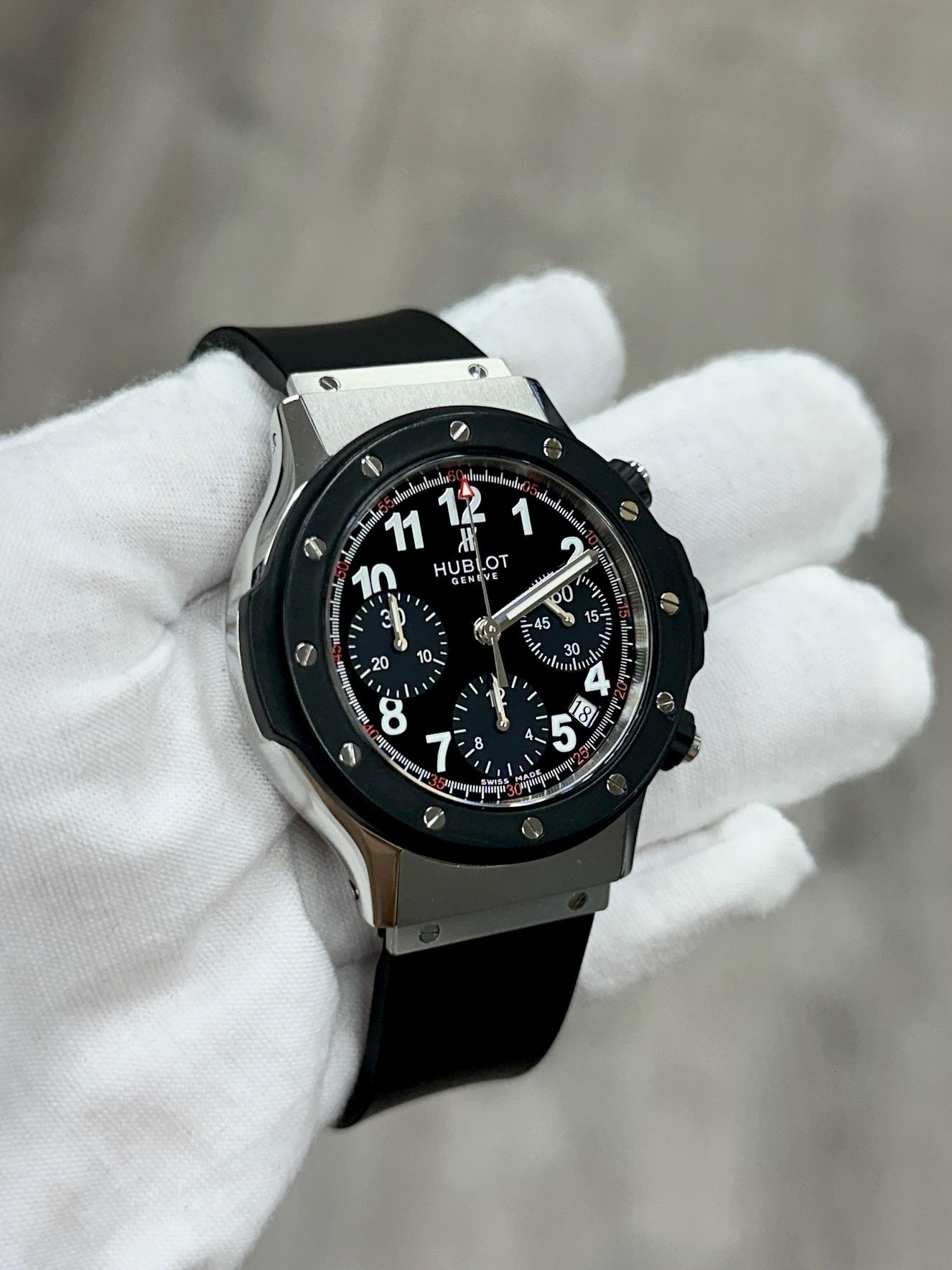 Hublot Super B Black Magic Chronograph 1926.10 42mm Edelstahl 3