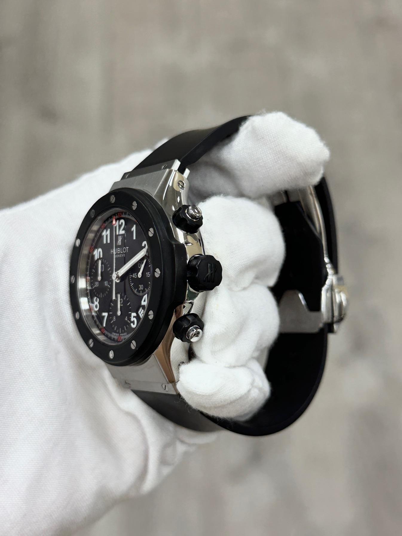 Hublot Super B Black Magic Chronograph 1926.10 42mm Edelstahl 4