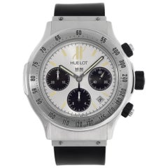 Used Hublot Super B Chronograph stainless steel Automatic Wristwatch Ref 1920.1