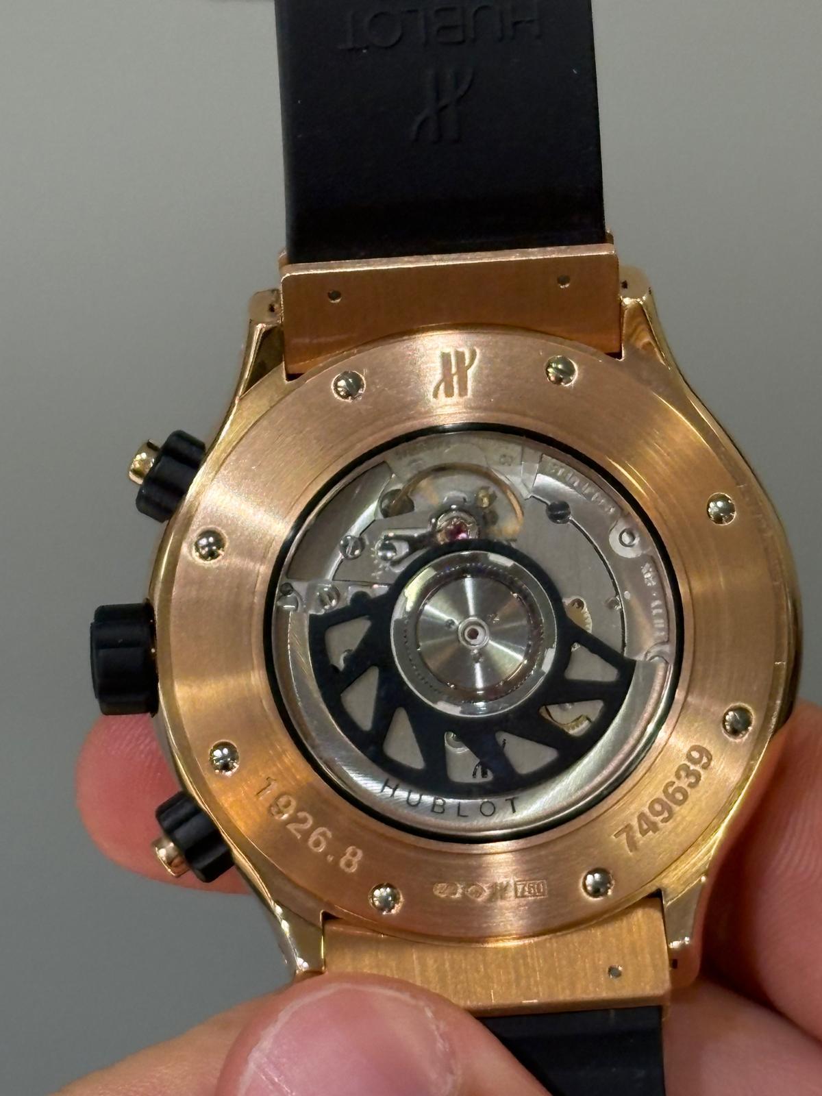 Women's or Men's Hublot Super B Flyback Chronograph For Sale