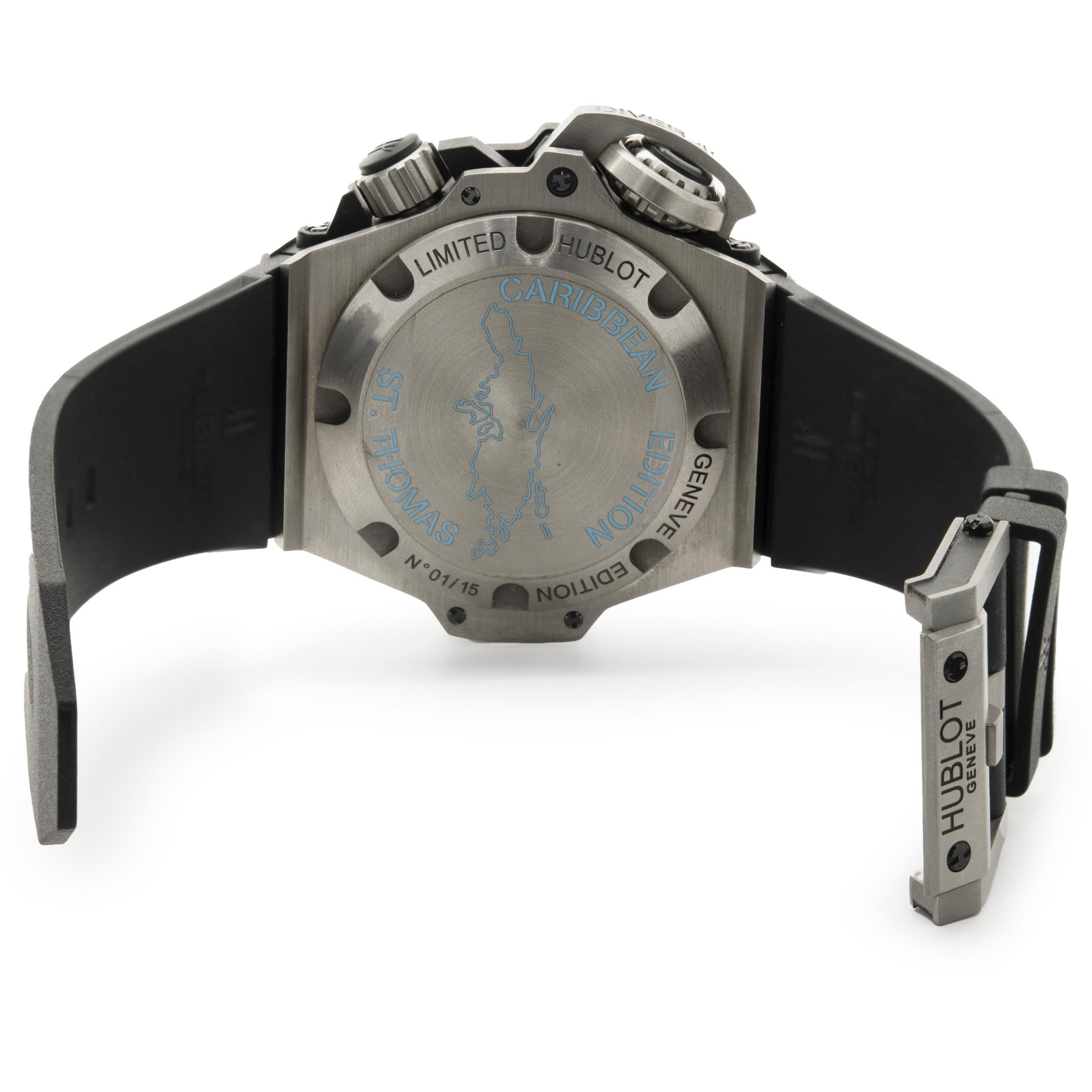 Hublot Titan King Power Oceanographic Caribbean Edition St. Thomas, Titan King Power, Karibik-Ausgabe Herren