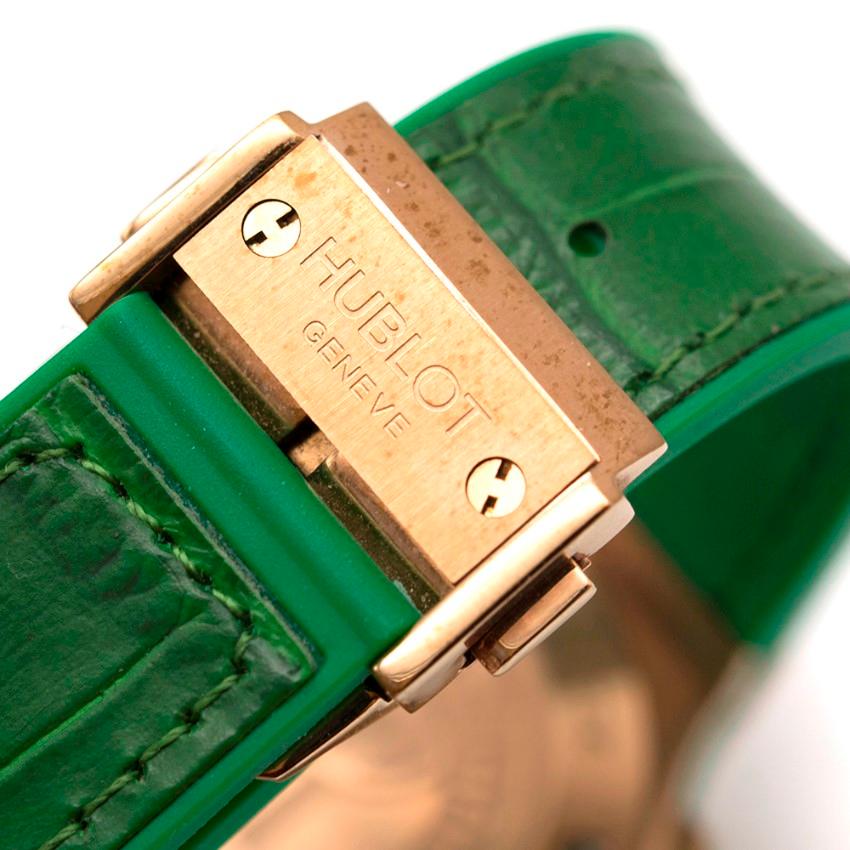 Montre Hublot Tsavorite Big Bang Tutti Frutti Excellent état à London, GB