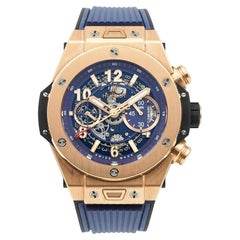 Hublot Unico Blu Big Bang 18k King Gold 411.OX.5189.RX 2018
