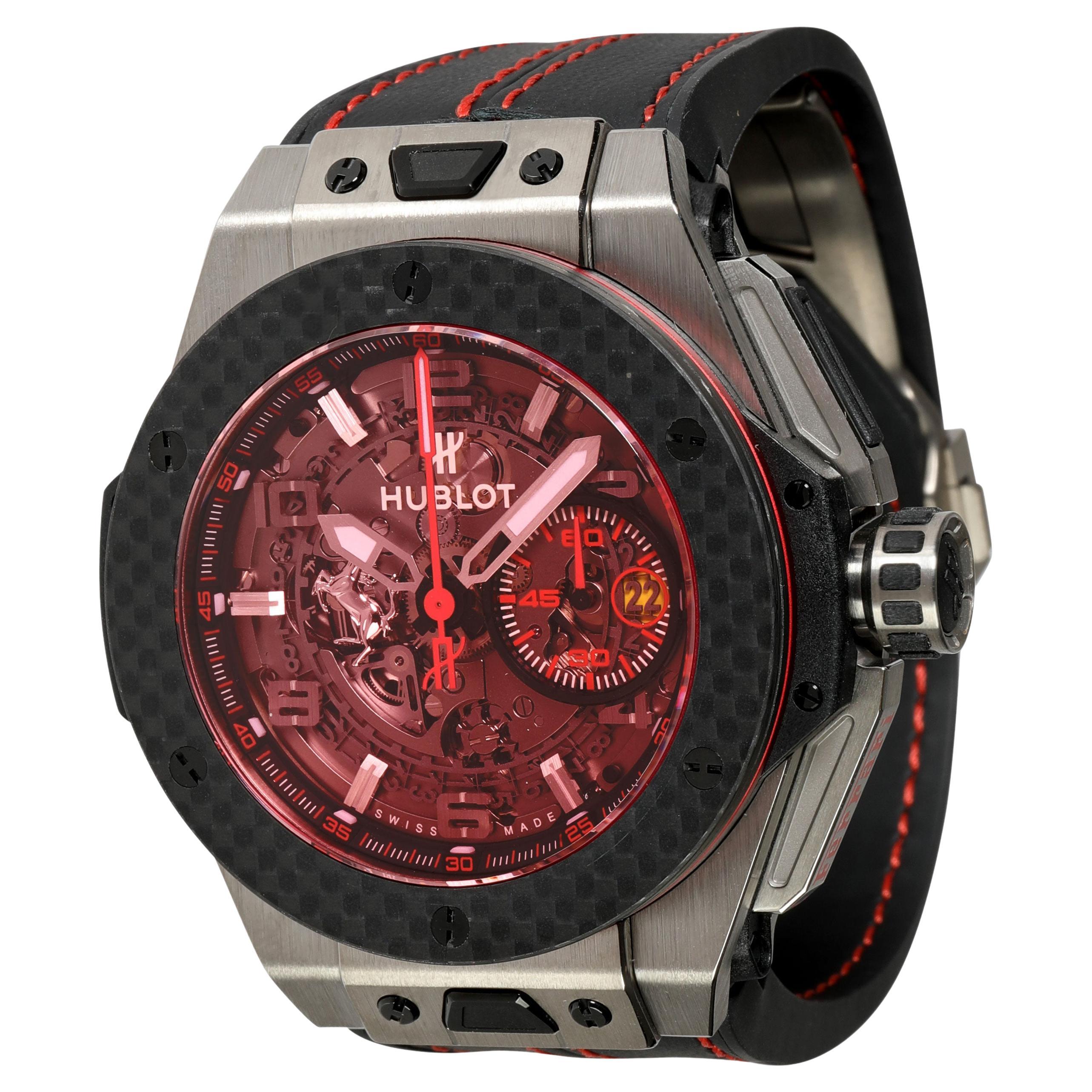 Hublot Unico Ferrari 401.NQ.0123.VR Men's Watch in Titanium