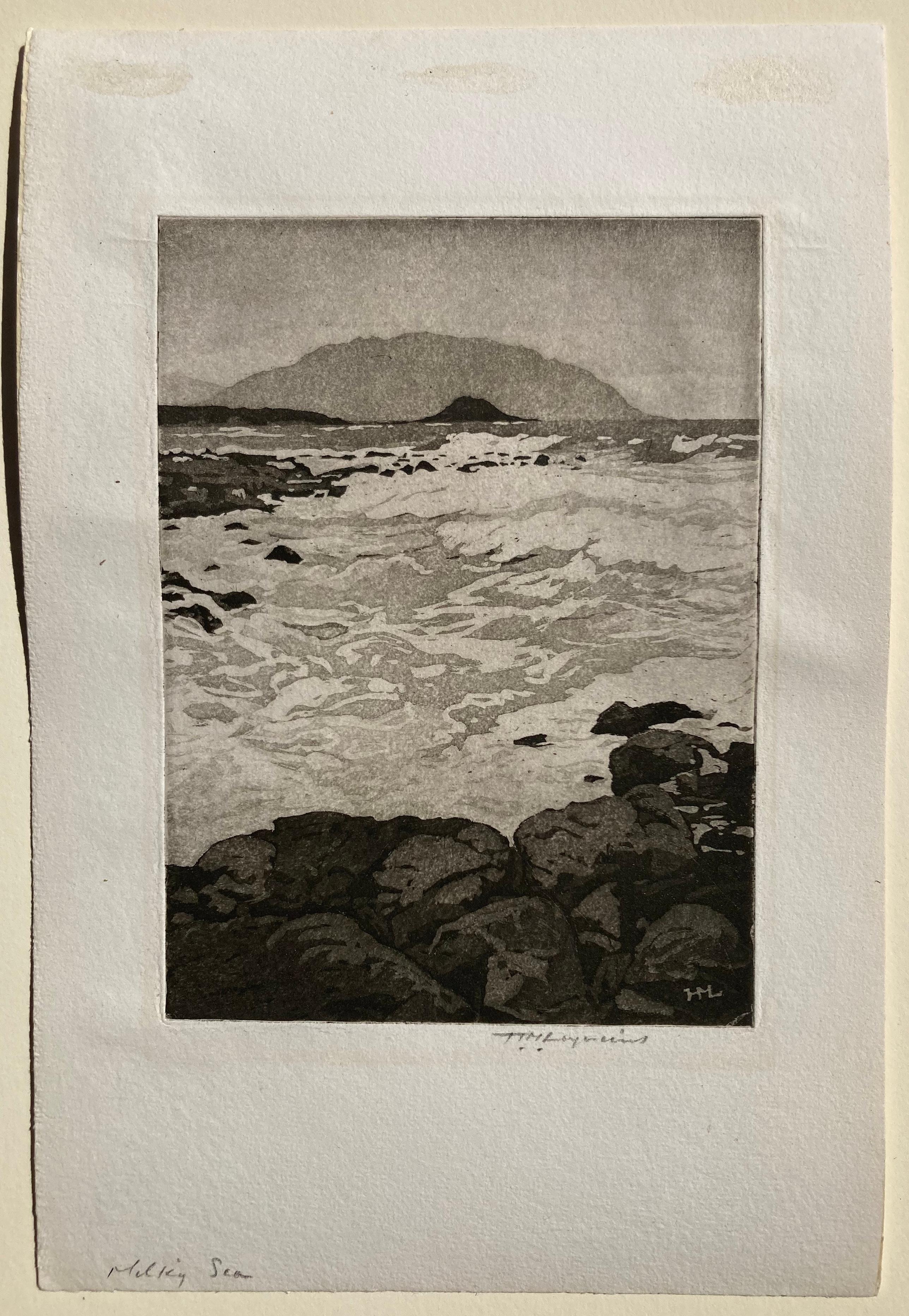 MILKY SEA - Print by Huc-Mozelet Luquiens