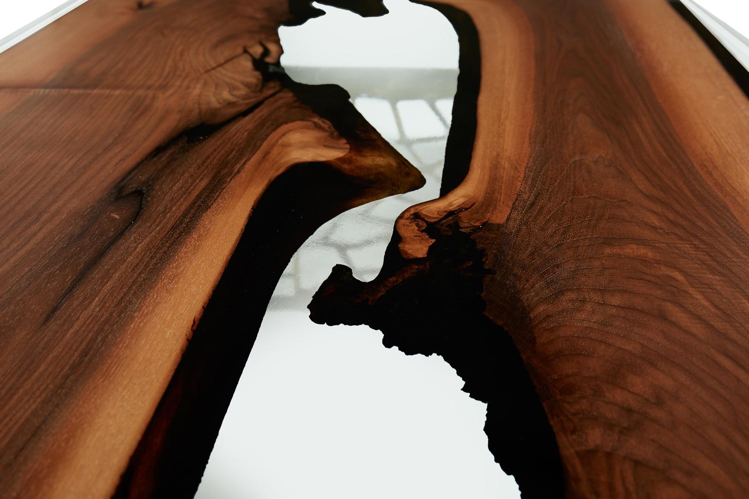 Cast Hudson 180 Epoxy Resin Coffee Table For Sale