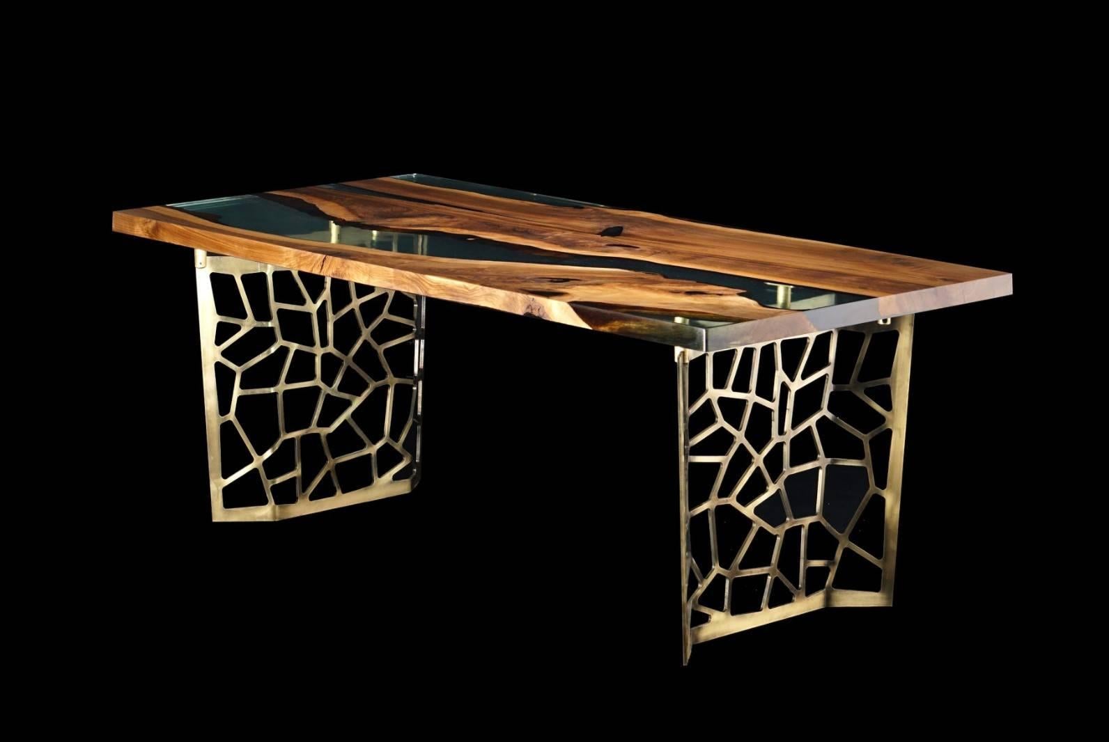 Hudson 200 Epoxy Resin Dining Table For Sale at 1stDibs | epoxy dining ...