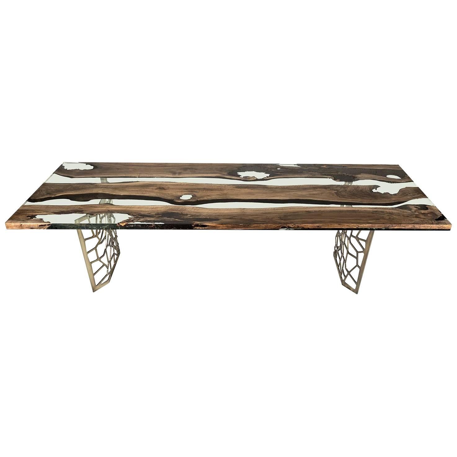 Hudson 180 Epoxy Resin Coffee Table For Sale at 1stDibs