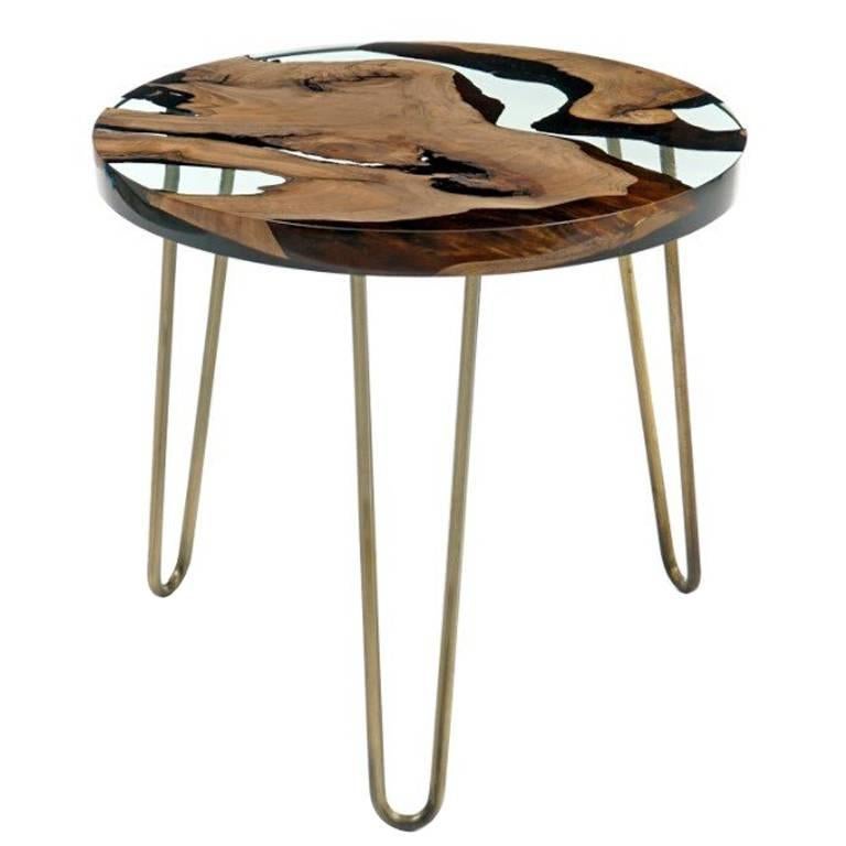 Hudson 60 Epoxy Coffee Table