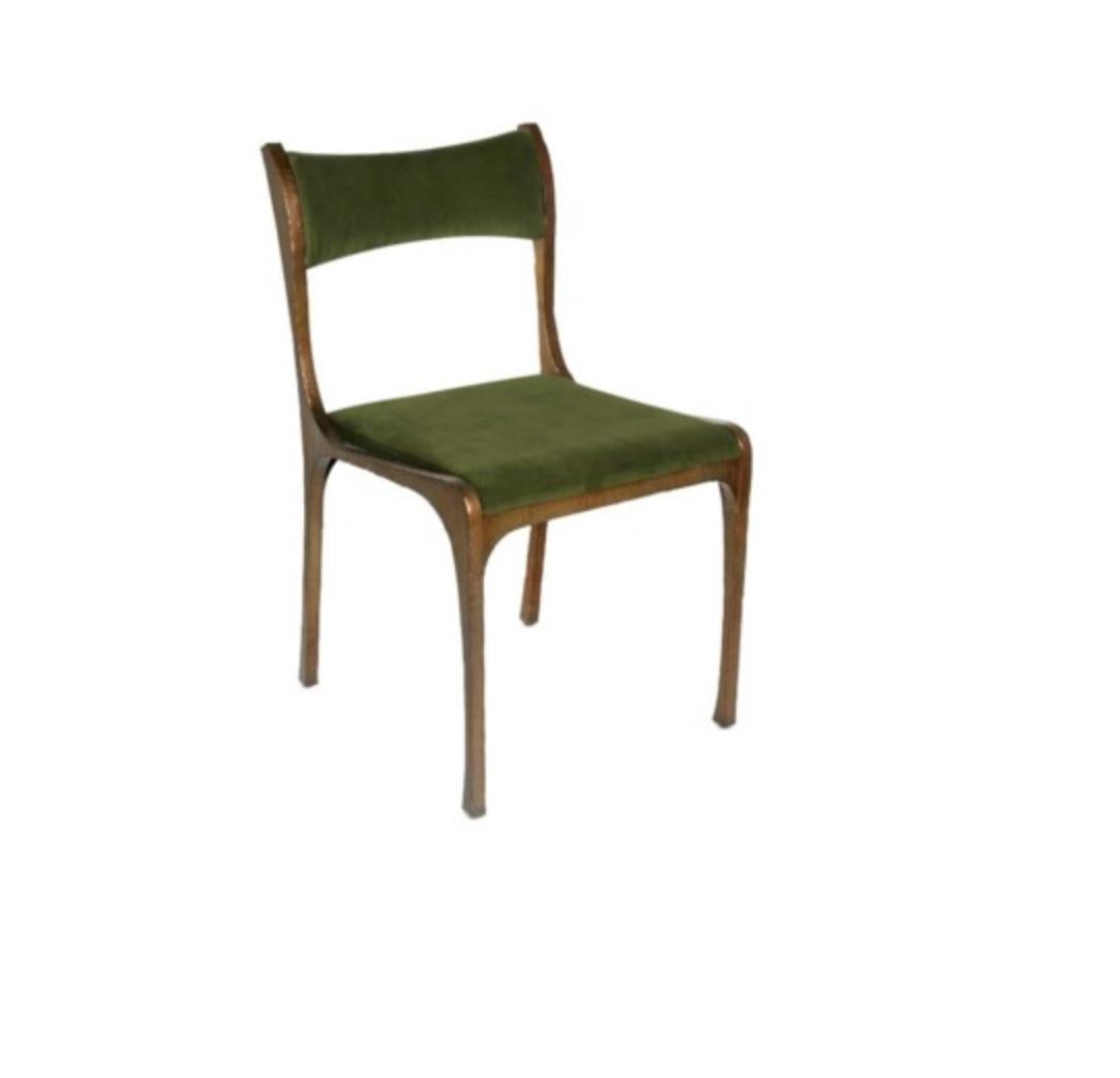 Contemporary Hudson Dining Chair, Olive For Sale