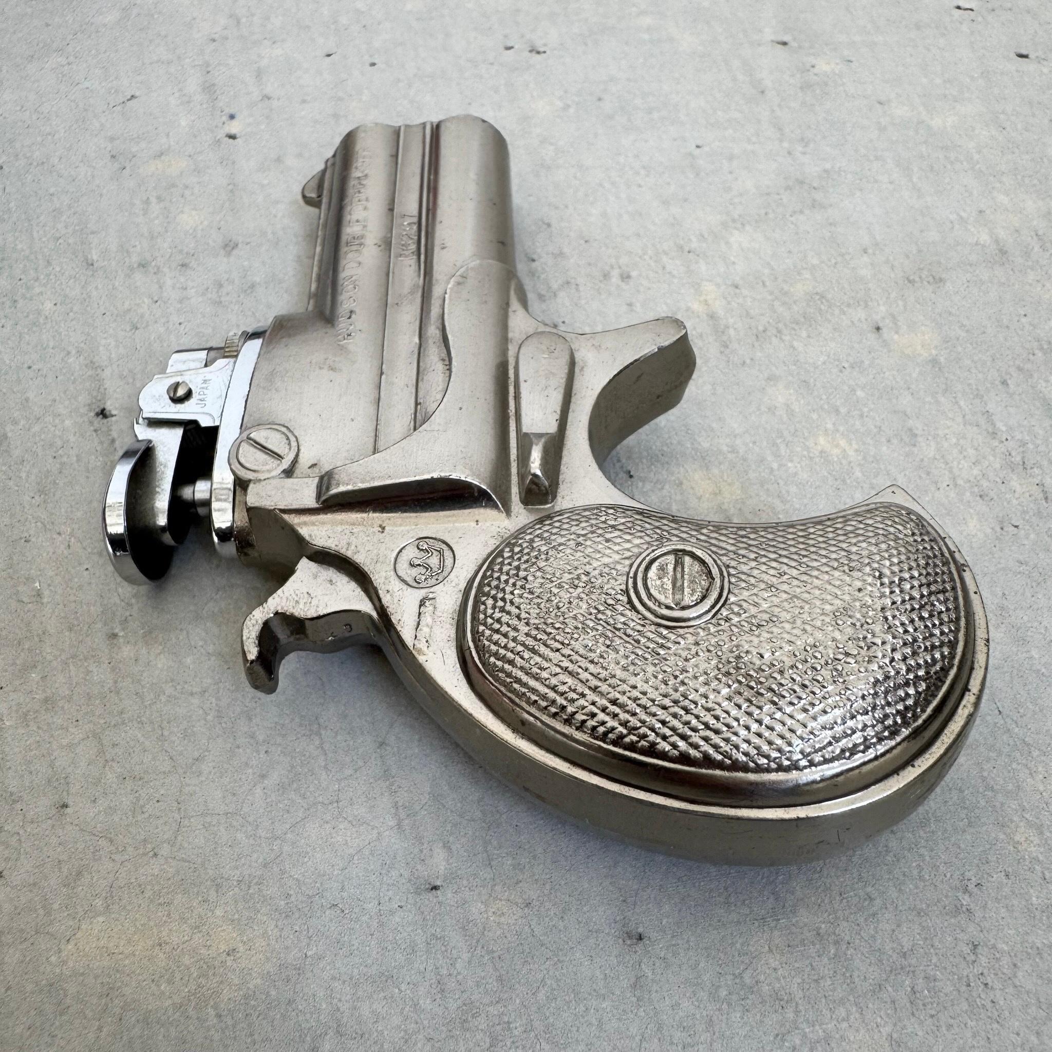 Japanese Hudson Double Derringer Lighter, 1980s Japan