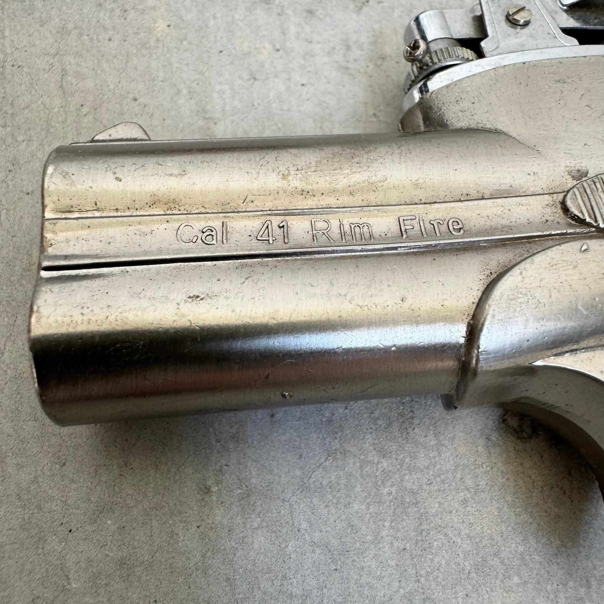 Late 20th Century Hudson Double Derringer Lighter, 1980s Japan