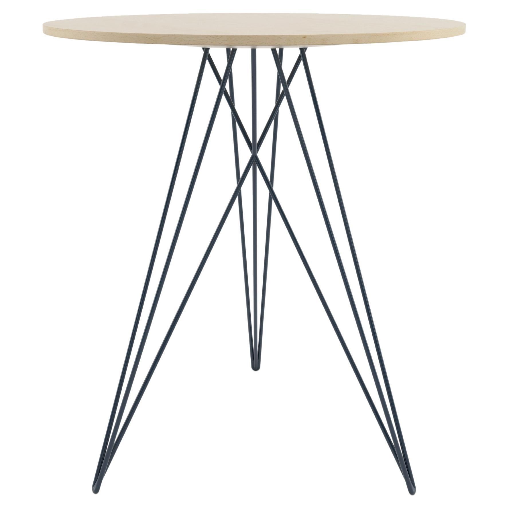 Tavolino Hudson Hairpin Maple Navy