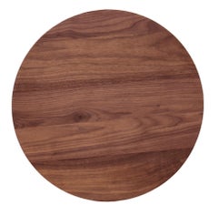 Hudson Hairpin Side Table Walnut Mustard