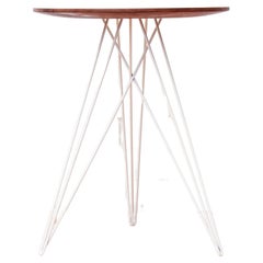 Tavolino Hudson Hairpin Noce Bianco