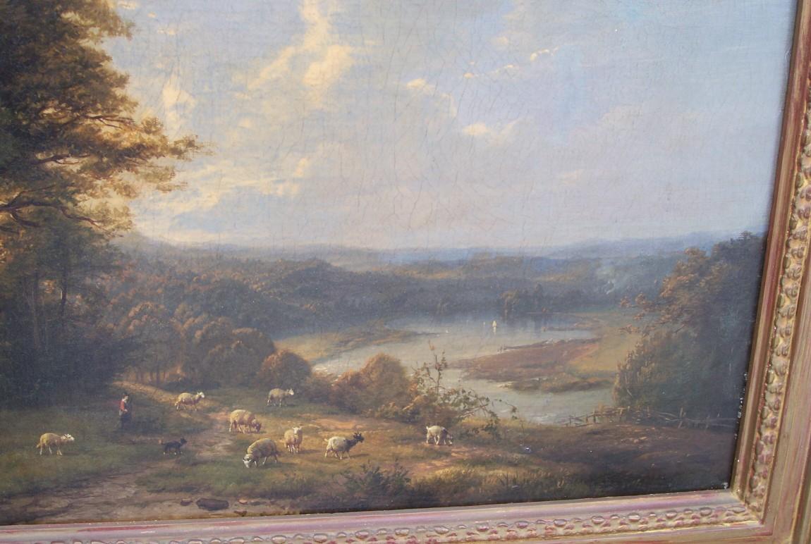 Hudson River School Painting In Excellent Condition For Sale In Miami, FL