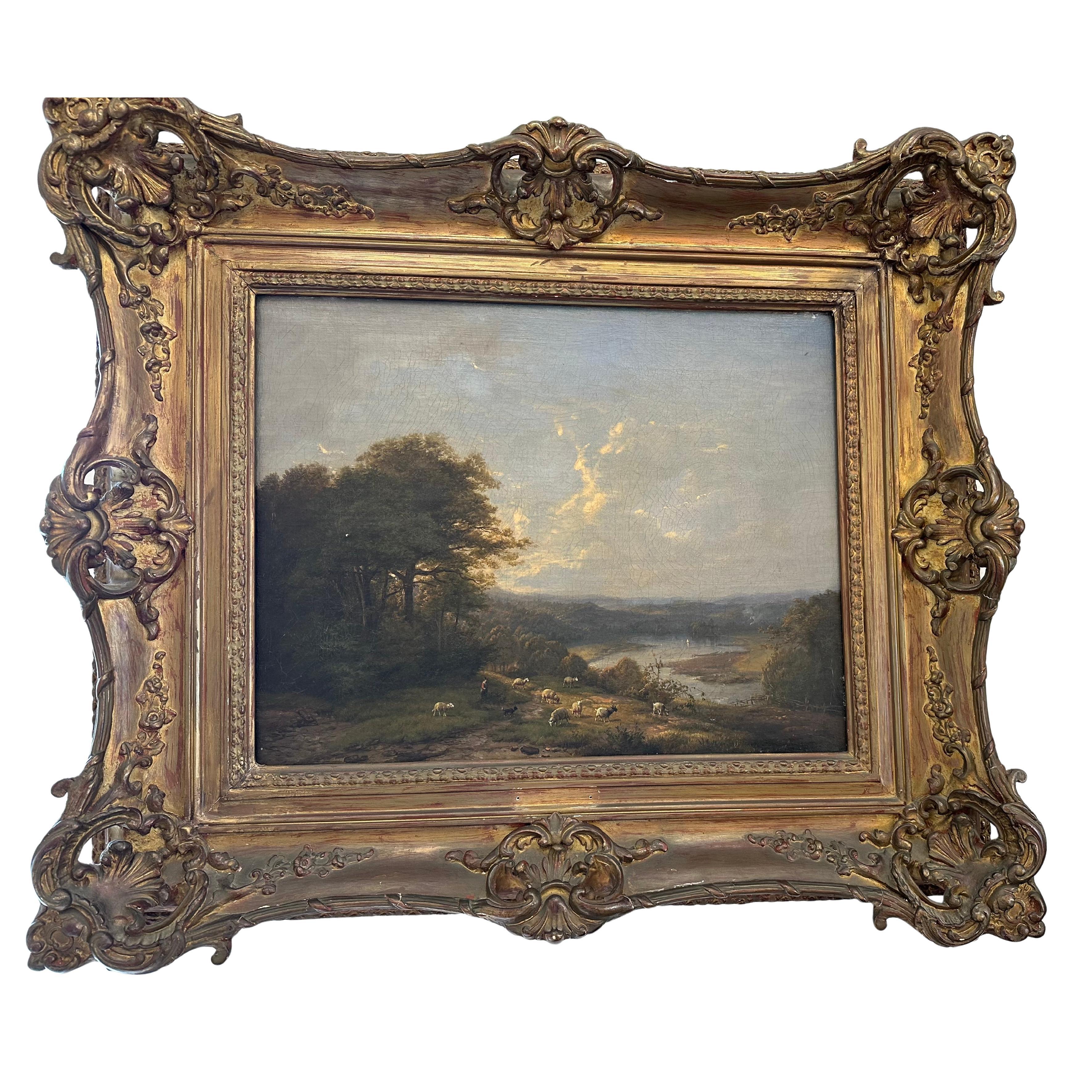 Hudson River School Painting For Sale