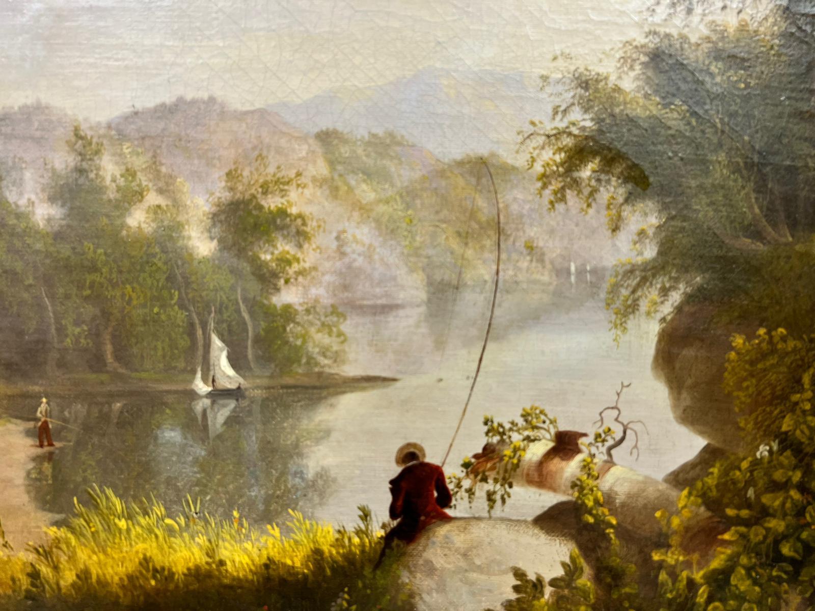 19th century romantic landscape painting