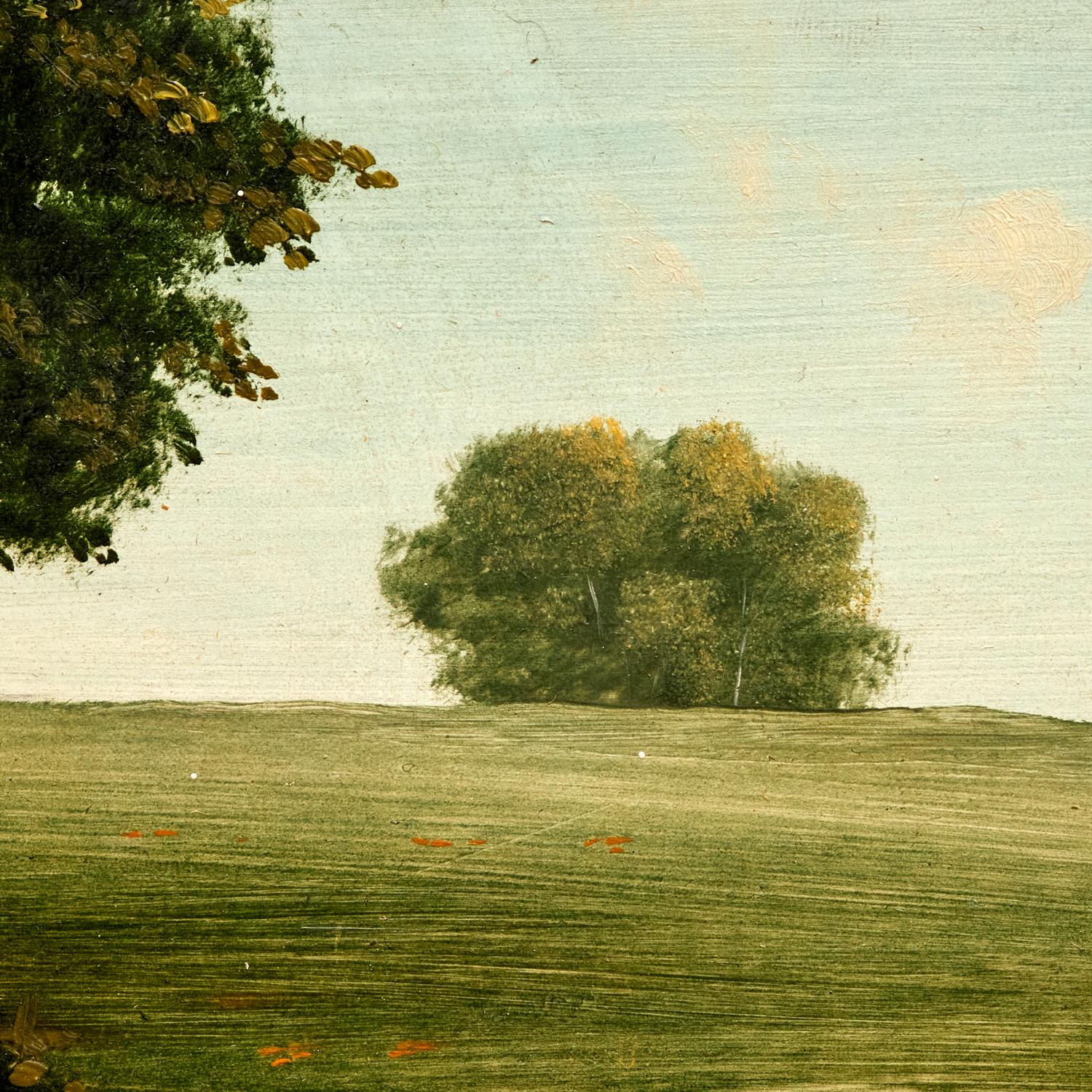 Ölgemälde einer Landschaft im Stil der Hudson-Schule, Richard Peterson (Amerikaner, geb. 1947) (Handbemalt) im Angebot
