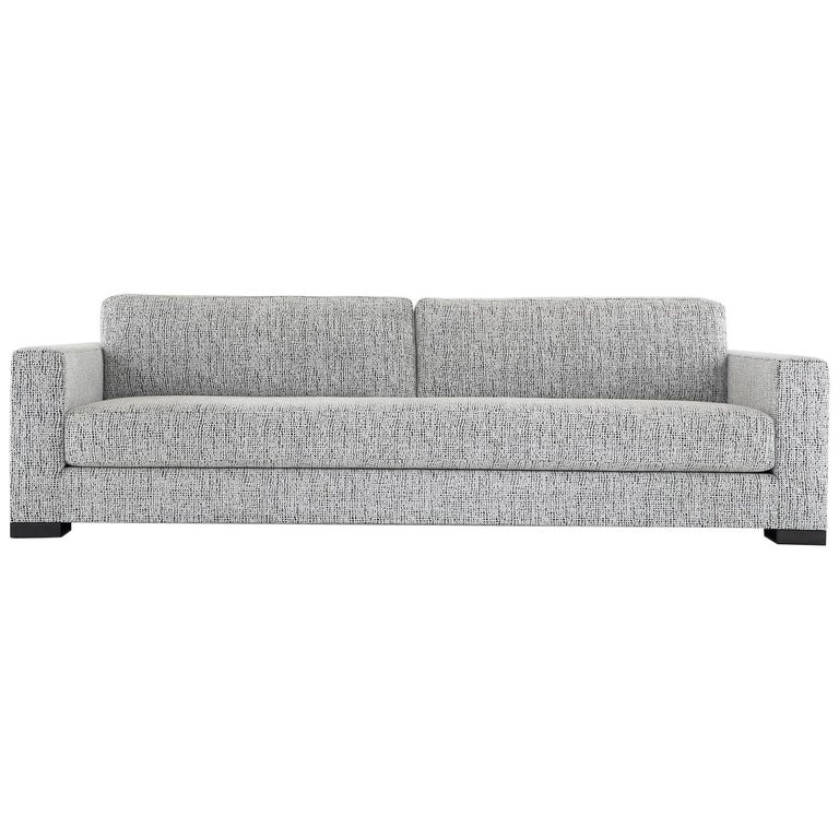 Hudson Sofa Loose Seat Cushions, Box Legs For Sale at 1stDibs