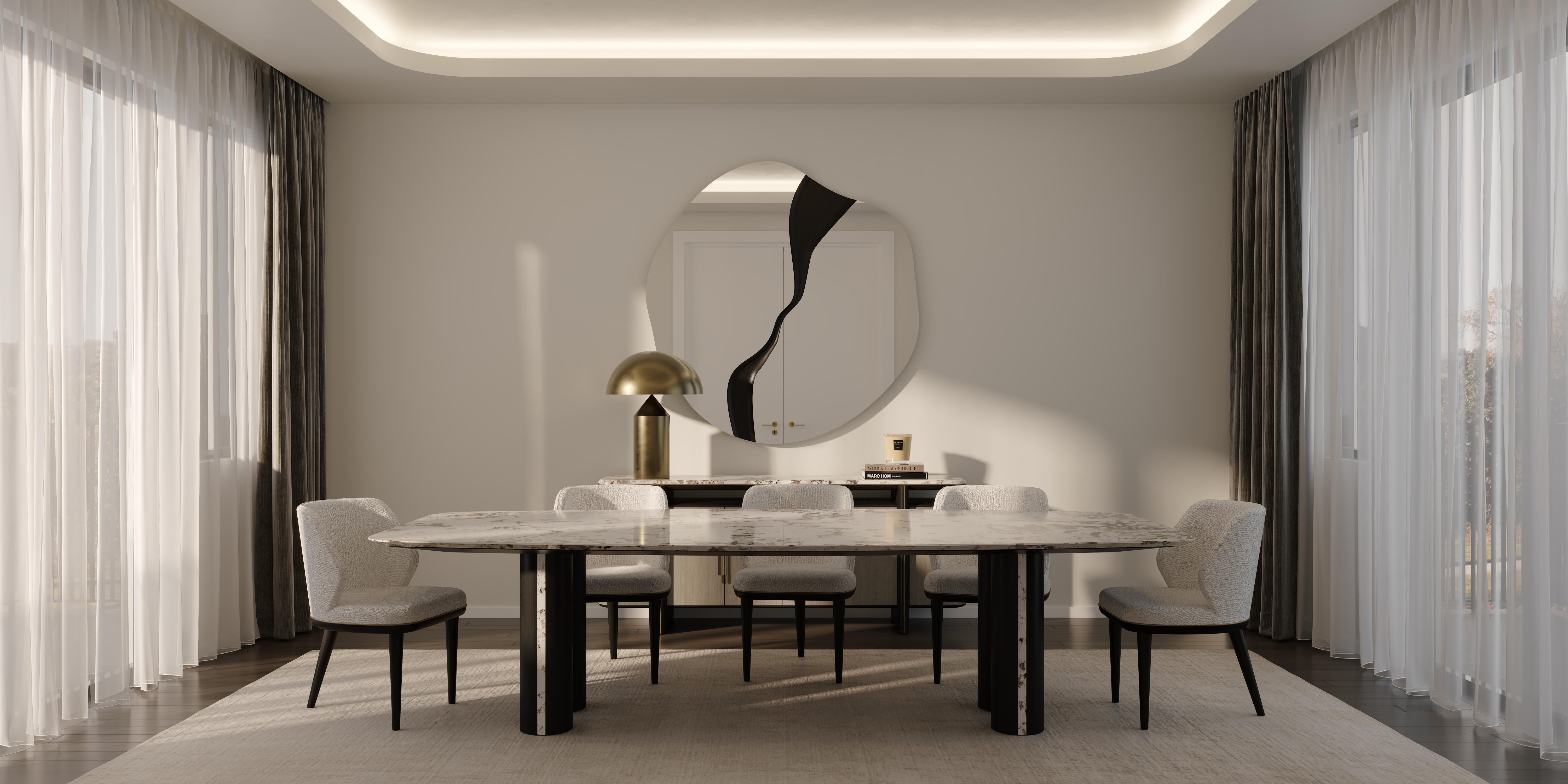 Specchio da parete moderno HUDSON W in vendita 1