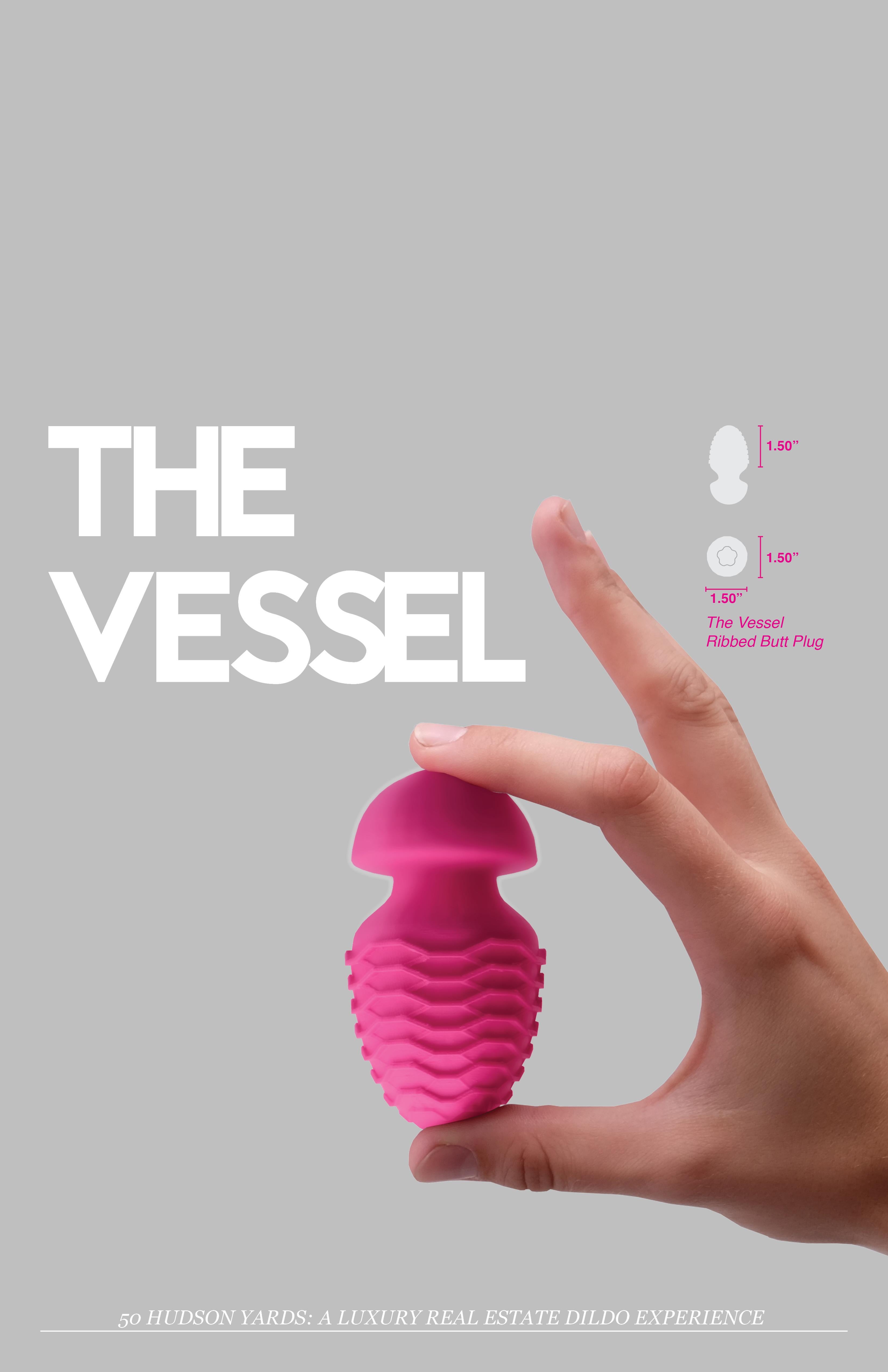“The Vessel”: A Luxury Real Estate Butt Plug Experience.

Rising up in 2,500 steps, the Vessel is the centerpiece of Hudson Yards’ private lawn.

Made of skin-safe, body-safe silicone, this simulacrum of the original Vessel will take you to dizzying
