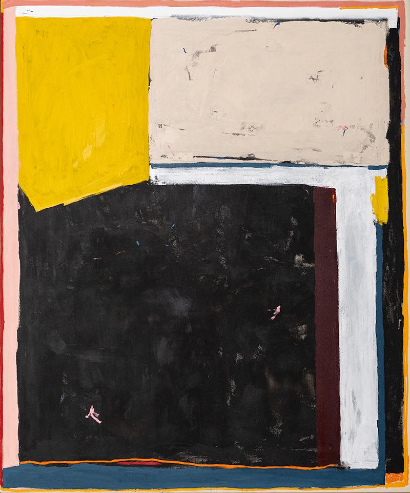 Huê Thi Hoffmaster Blank Space 3 Minimalist Abstract Painting with