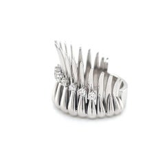 Hueb Ring 18kt White Gold with Diamonds