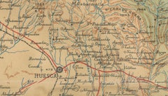 Huesca 1901: A Geographic Overview of Aragon's Northern Frontier in Spain