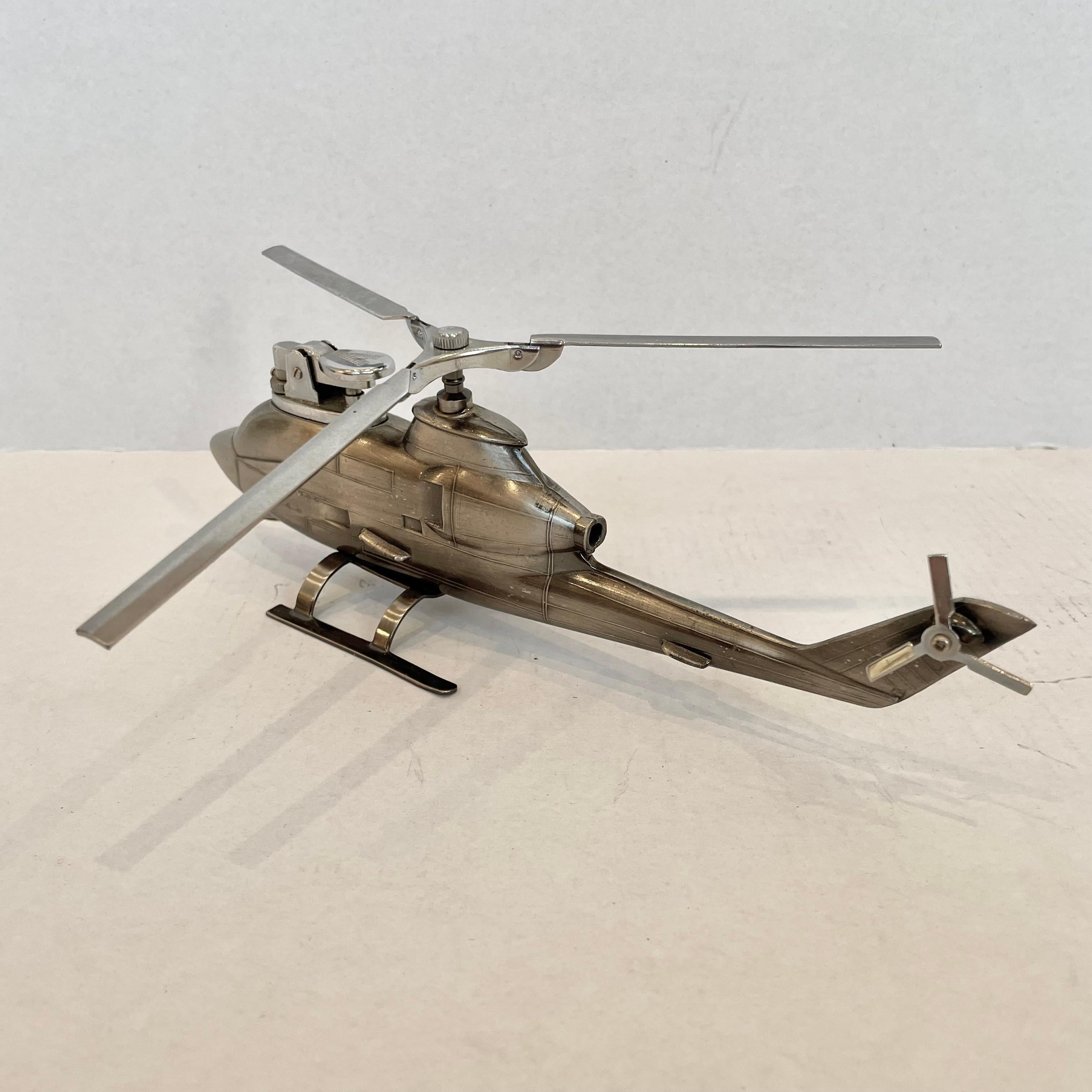 Late 20th Century Huey Cobra Helicopter Lighter, 1980s Japan