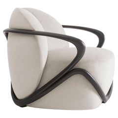 Hug Armchair by Giorgetti