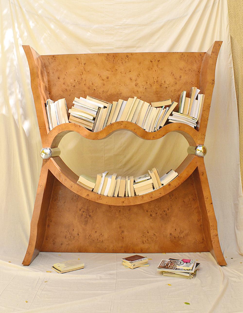 Contemporary Hug Bookcase by Rejo Studio