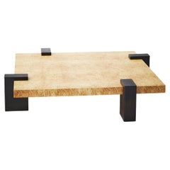 Hug Coffee Table Large in Birch Burl by Louise Liljencrantz, Sweden