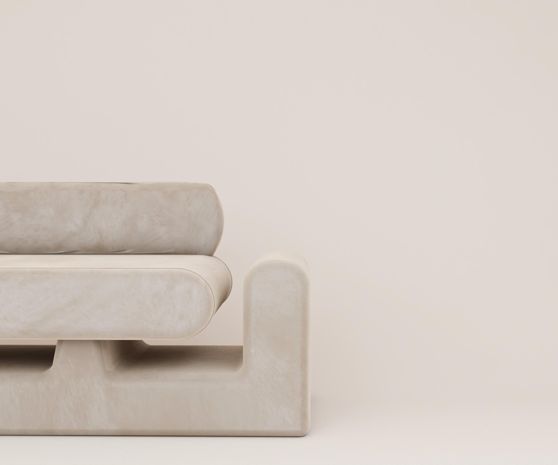 Post-Modern Hug Grey Sofa by Rejo Studio For Sale
