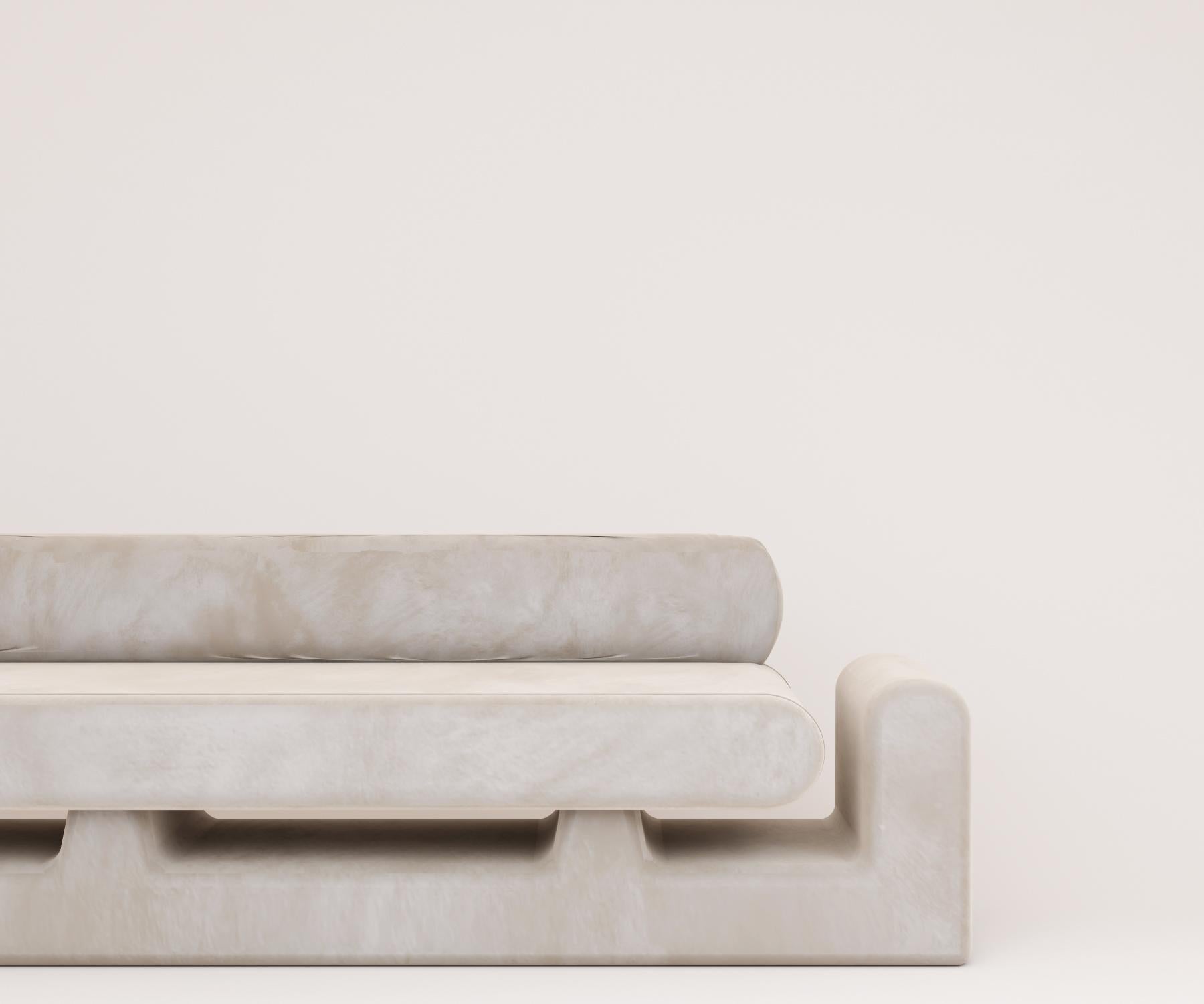 Post-Modern Hug Grey Sofa by Rejo Studio