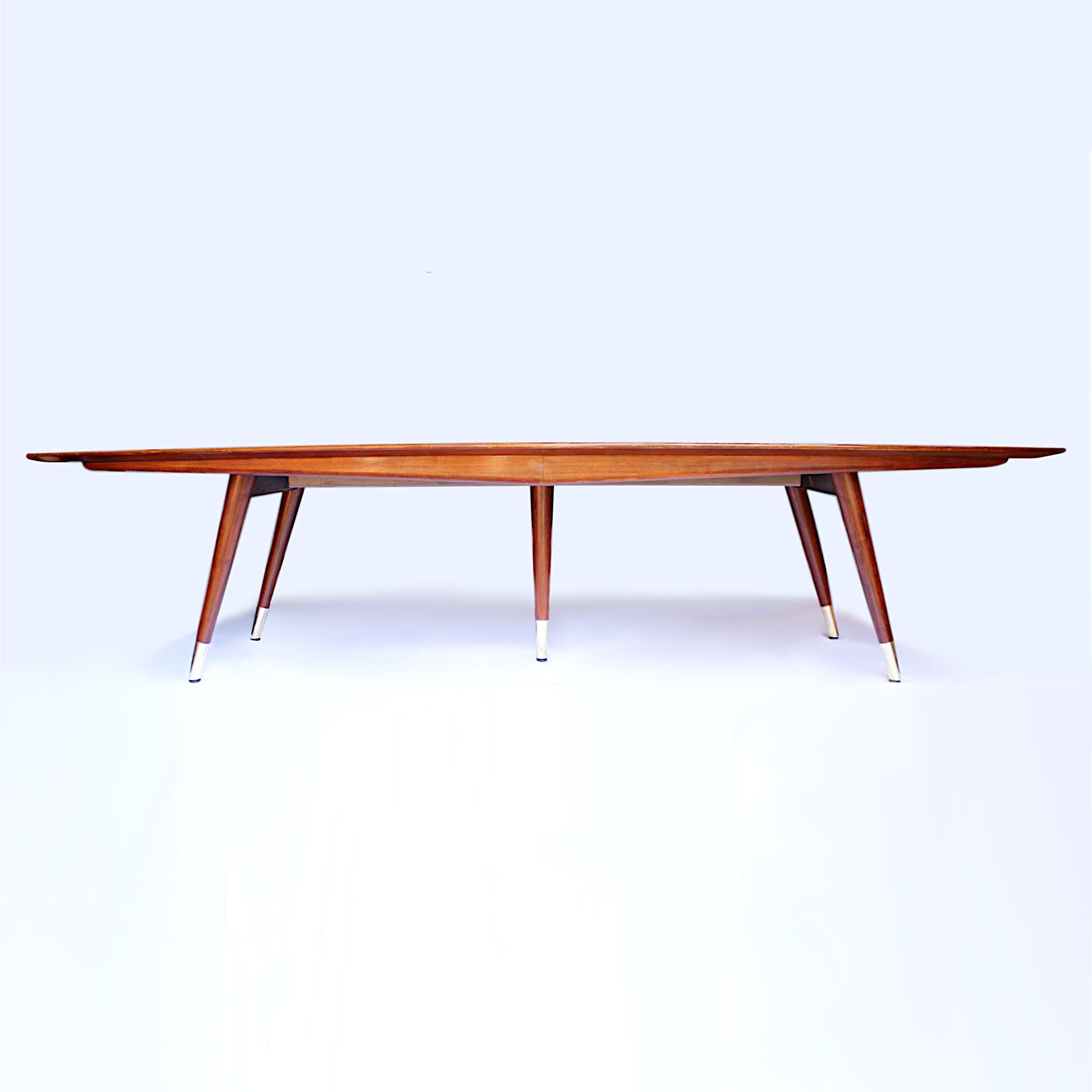 mid century modern conference table