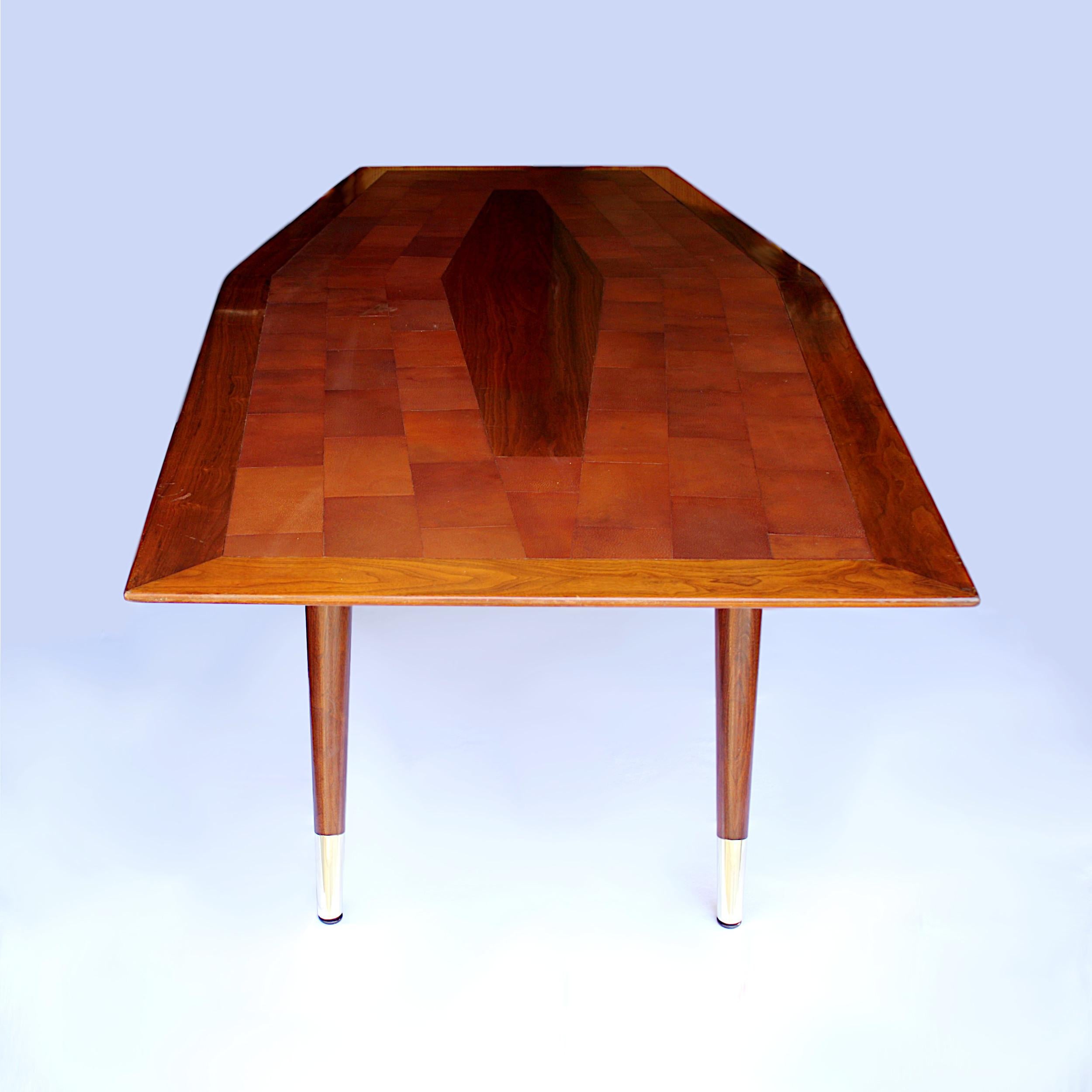 mid century conference table