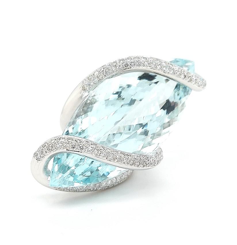 marquise aquamarine ring