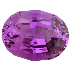 Riesige 18,20 Karat natürliche lose Amethyst Oval Form Edelstein für die Schmuckherstellung