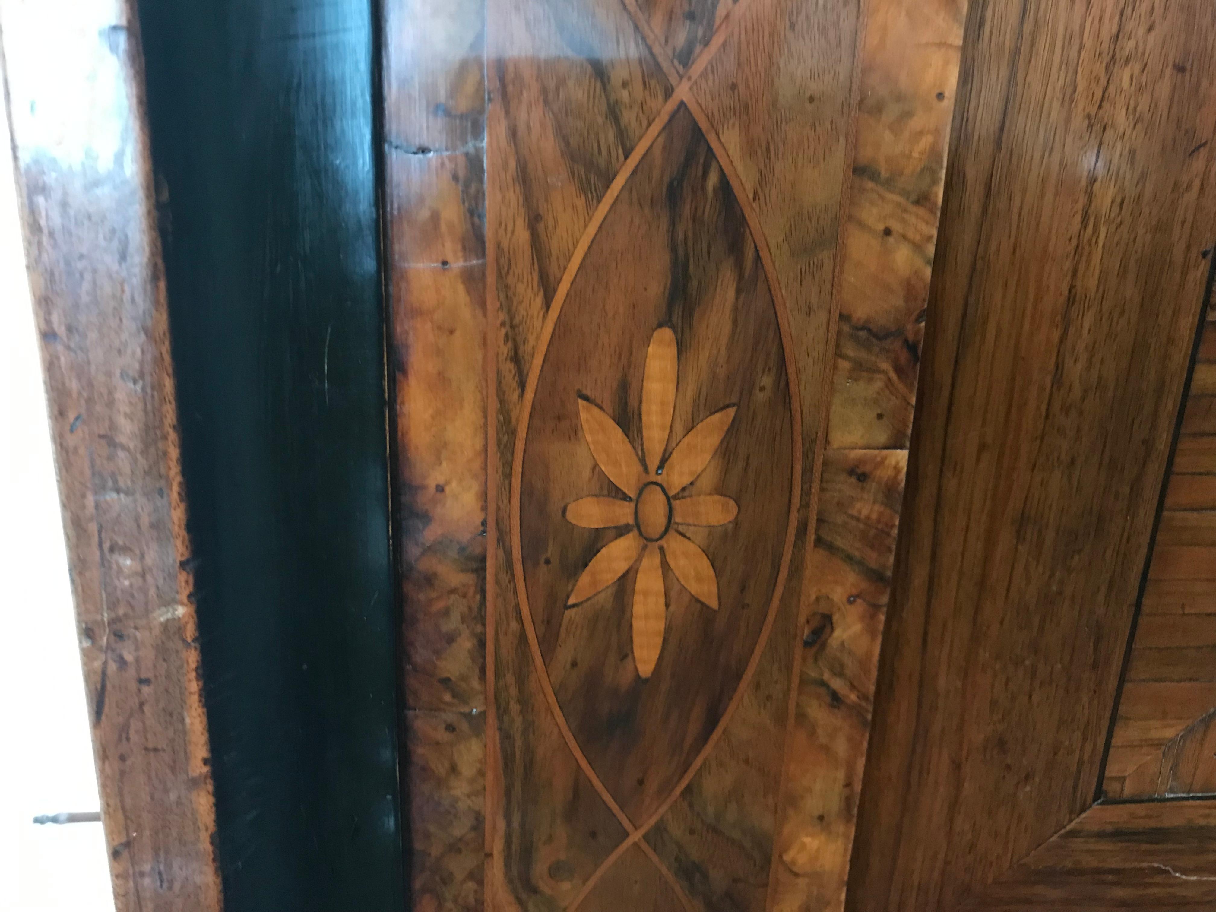 Bronze Huge 18th C. Venetian Larger Then California King Bed Crest Finials Panel Board en vente