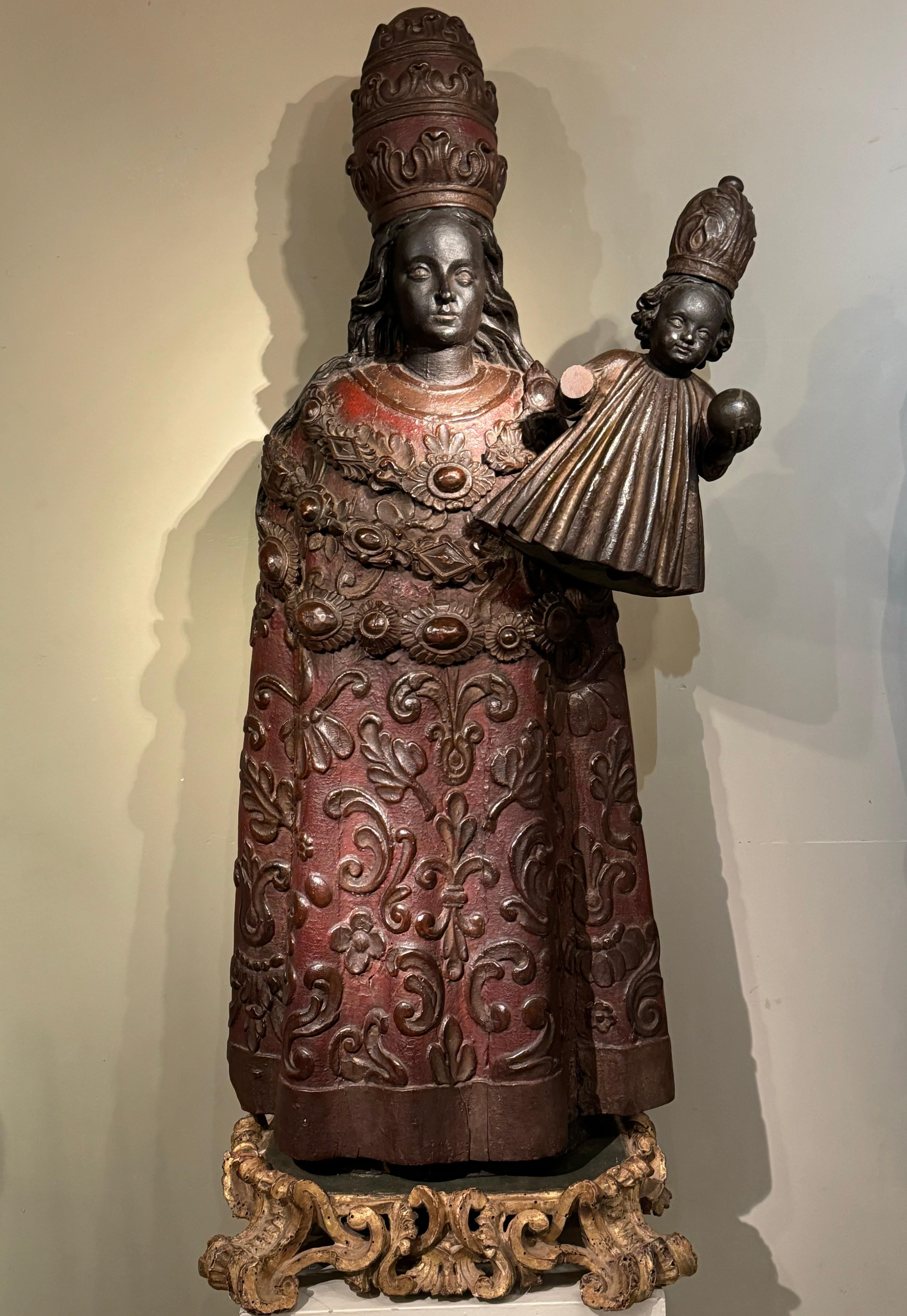 Large Black Virgin and Child, known as 