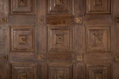 Huge 18th Century Spanish Wood Panel