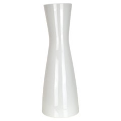 Huge 1950s Rosenthal White Porcelain Diabolo Floor Vase or Umbrella Stand