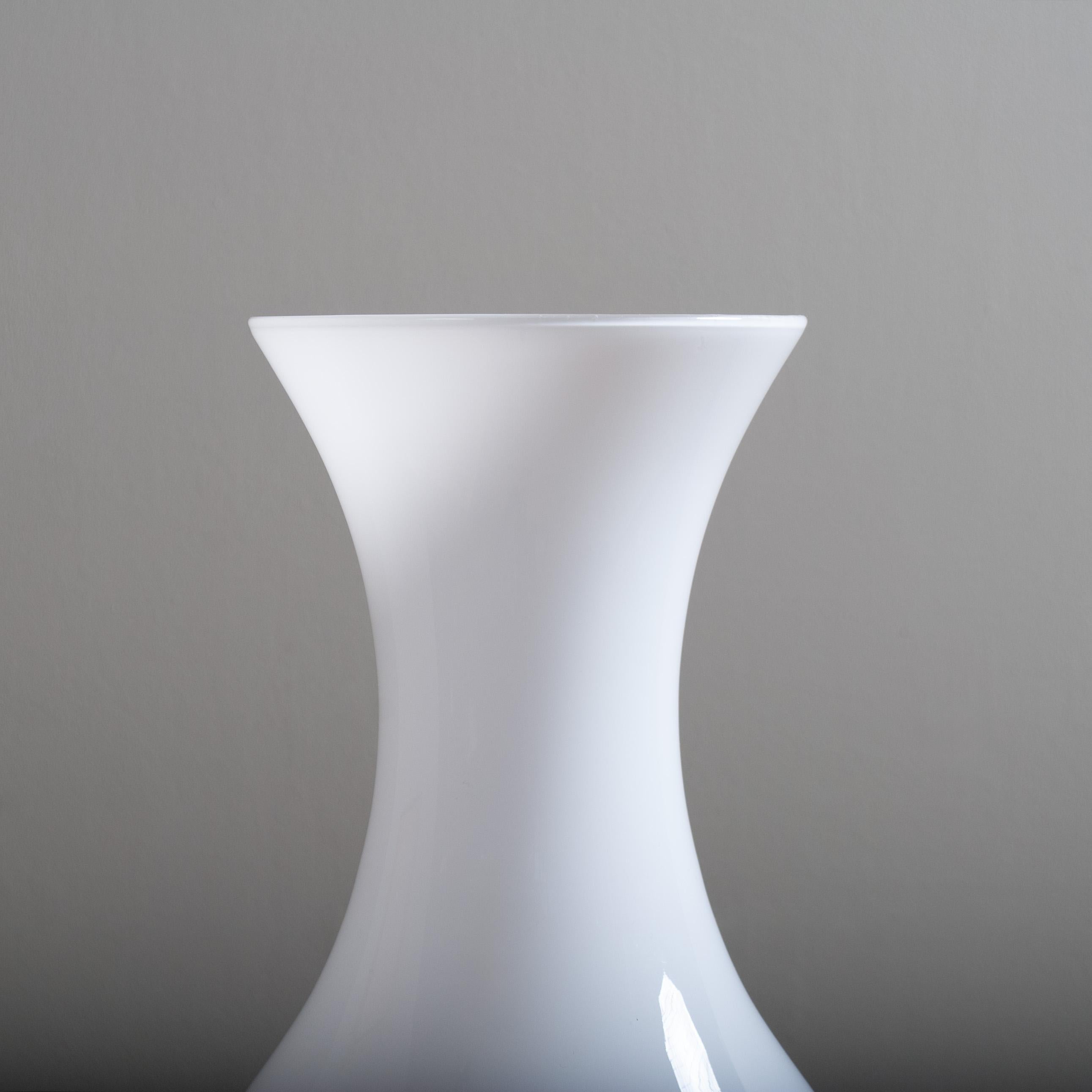Huge 1960's Swedish Glass Vase For Sale 1