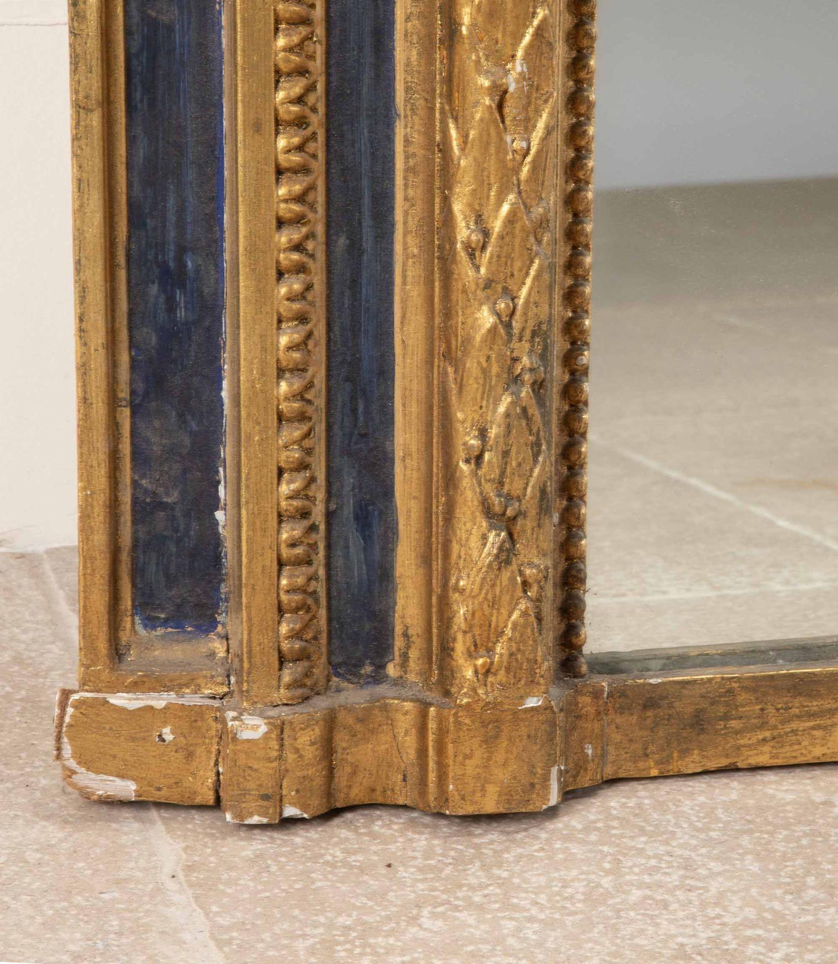 Country Huge 19th Century English Mirror For Sale
