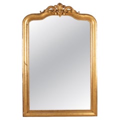 Immense miroir français de style Louis-Philippe du XIXe siècle