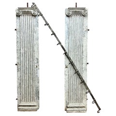 Huge 19th Century Hand Forged French Butcher's Hooks Kitchen