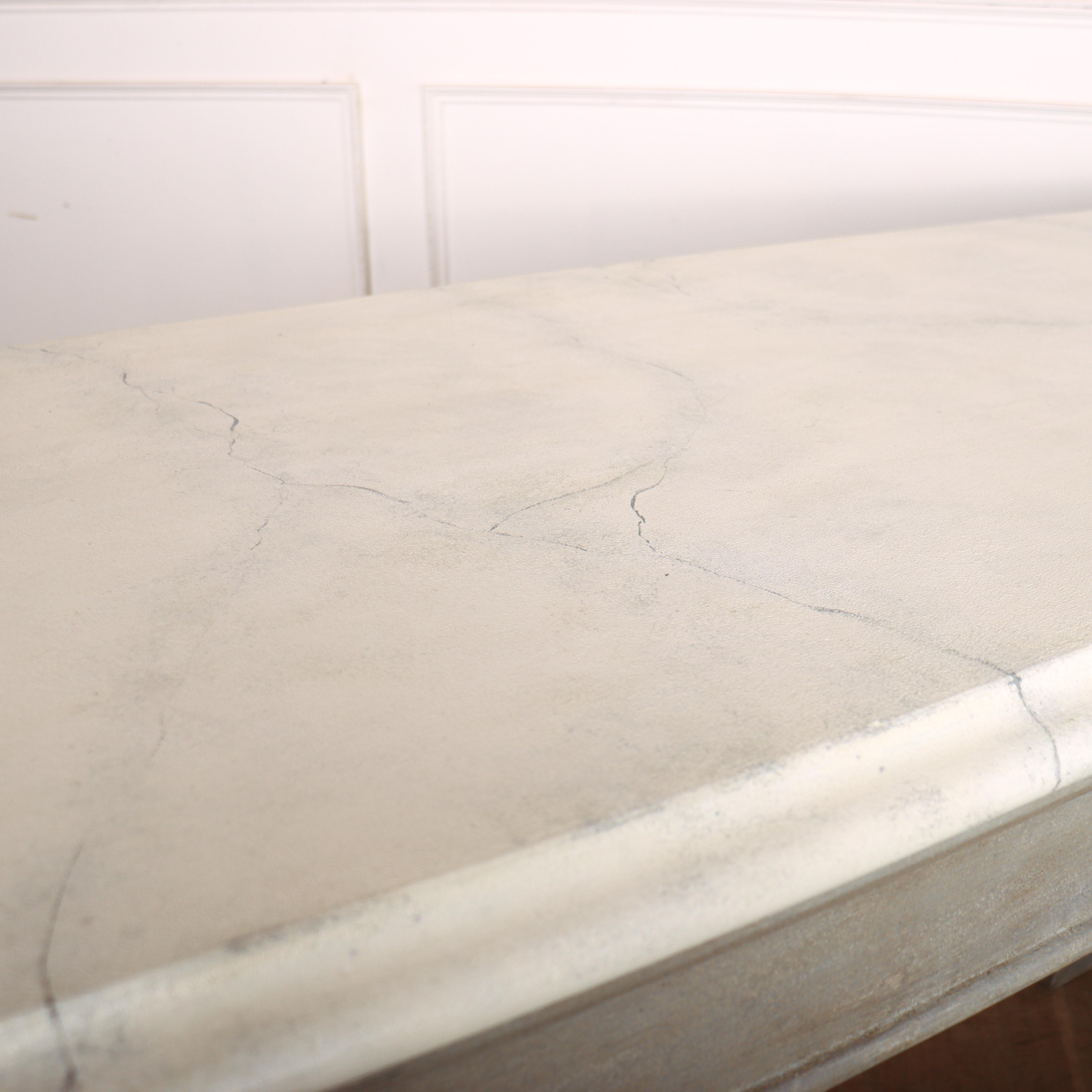 Huge 19th Century Painted Console Table 9